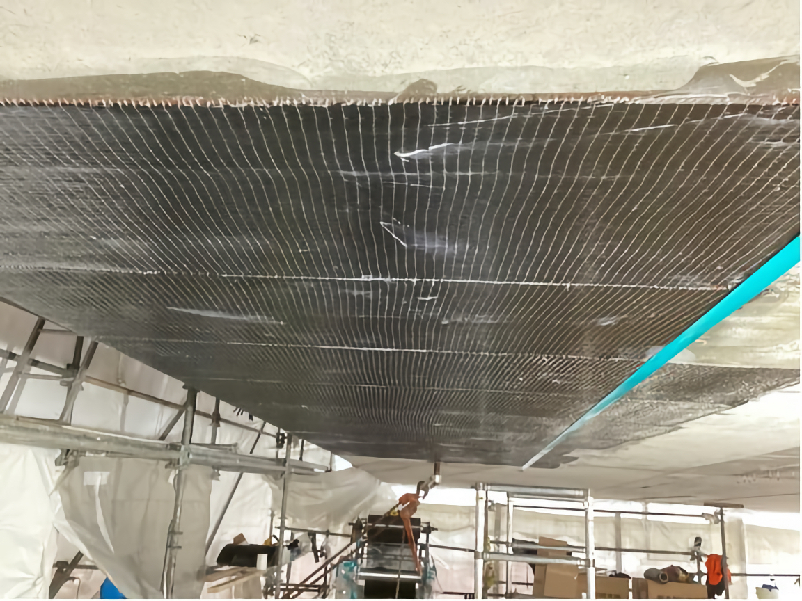 SDOT High bridge repair Starting exterior carbonfiber wrapping; continuing interior work